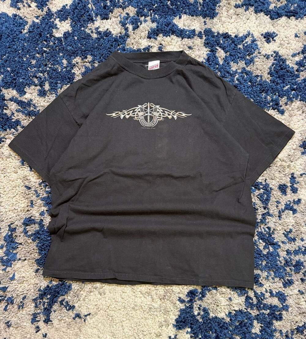 Vintage Soffe U.S. Army Special Forces De Oppresso Liber Graphic T-Shirt XL